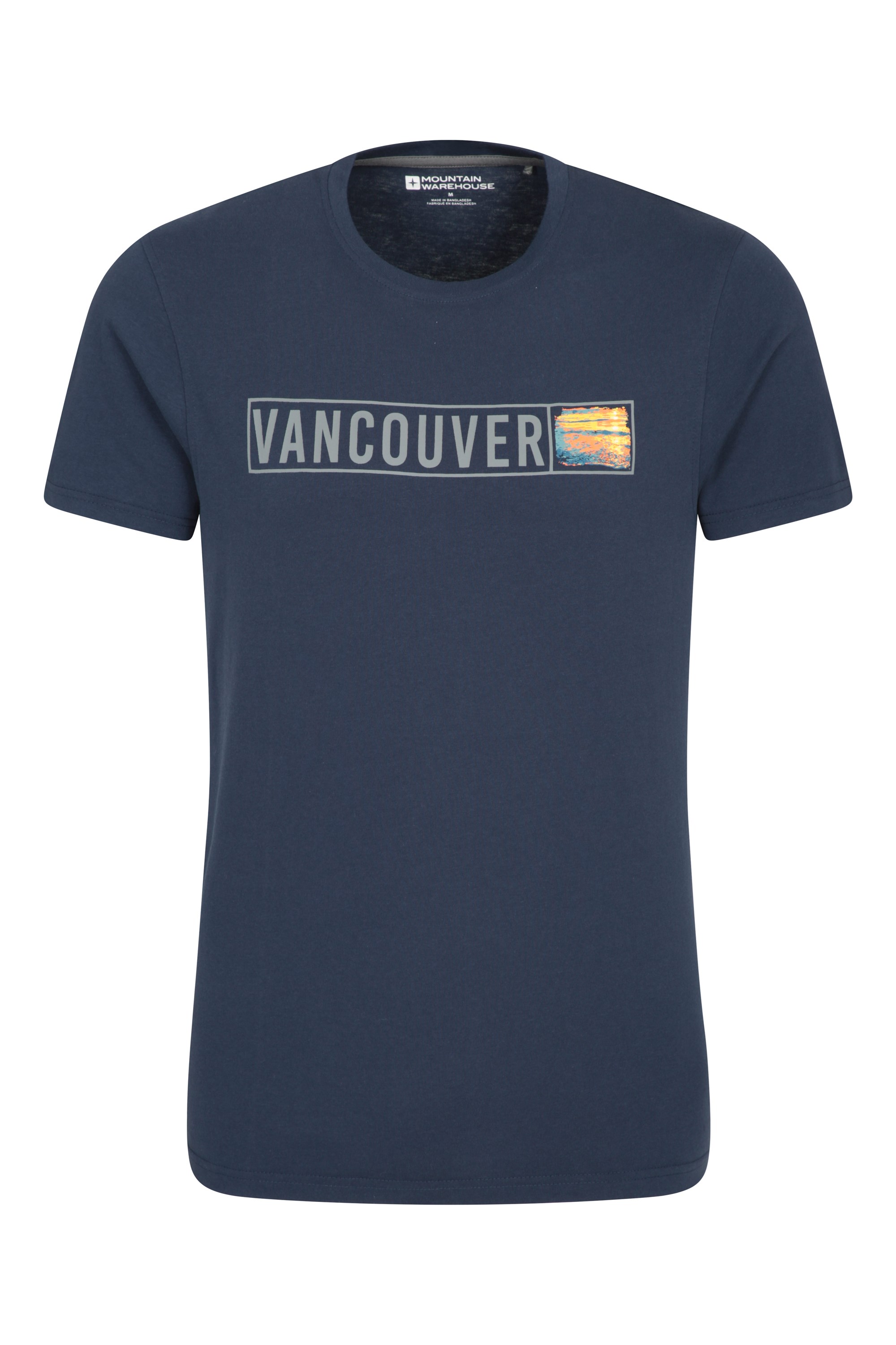 Vancouver Mens Long-Sleeve Top - Navy
