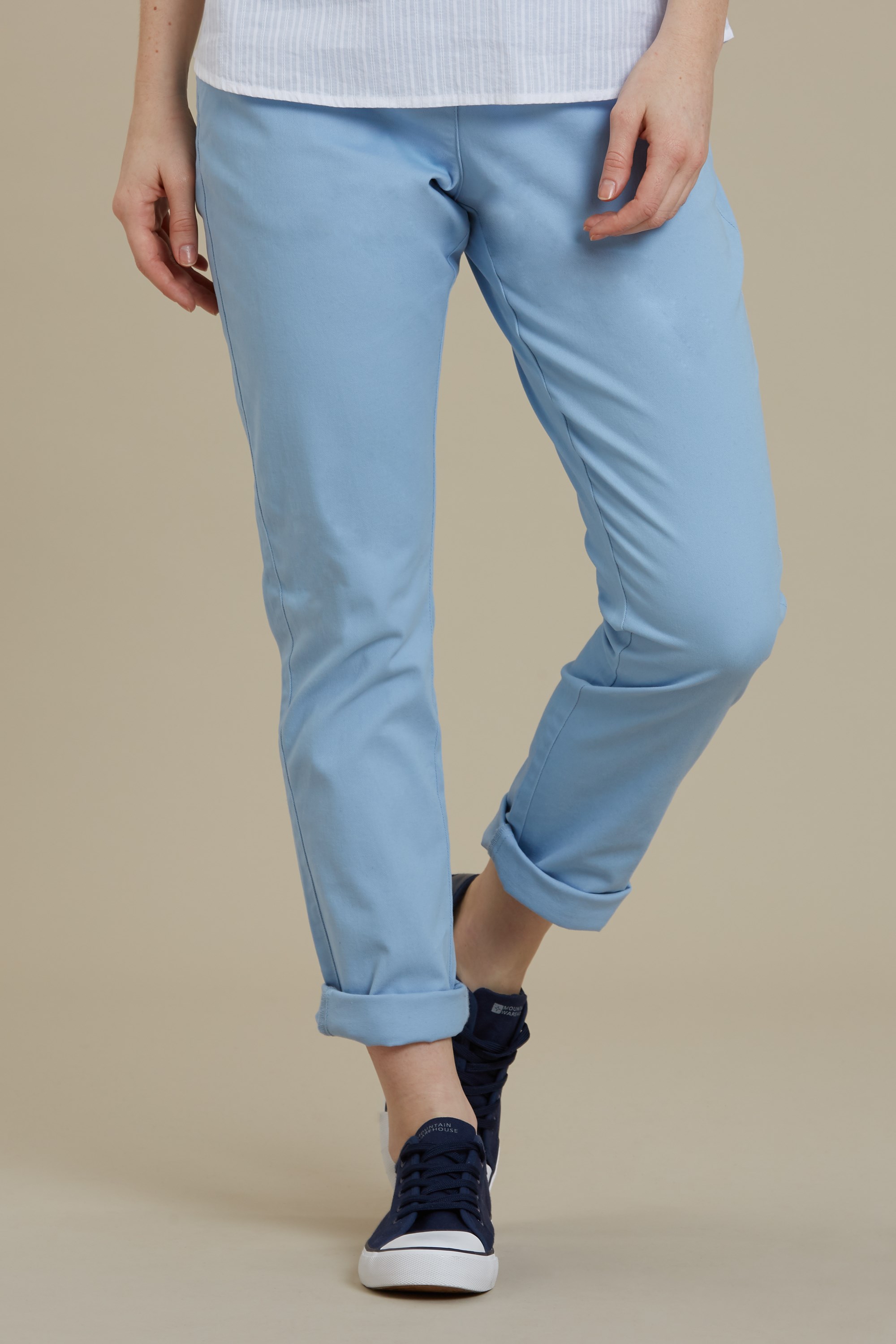 Pantalon Chino Seaside Femme - Bleu
