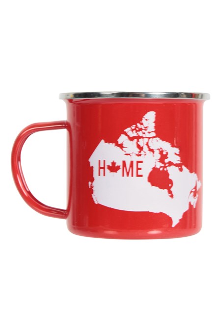 Mountain Warehouse Uni Enamel Mug 3 World Peaks