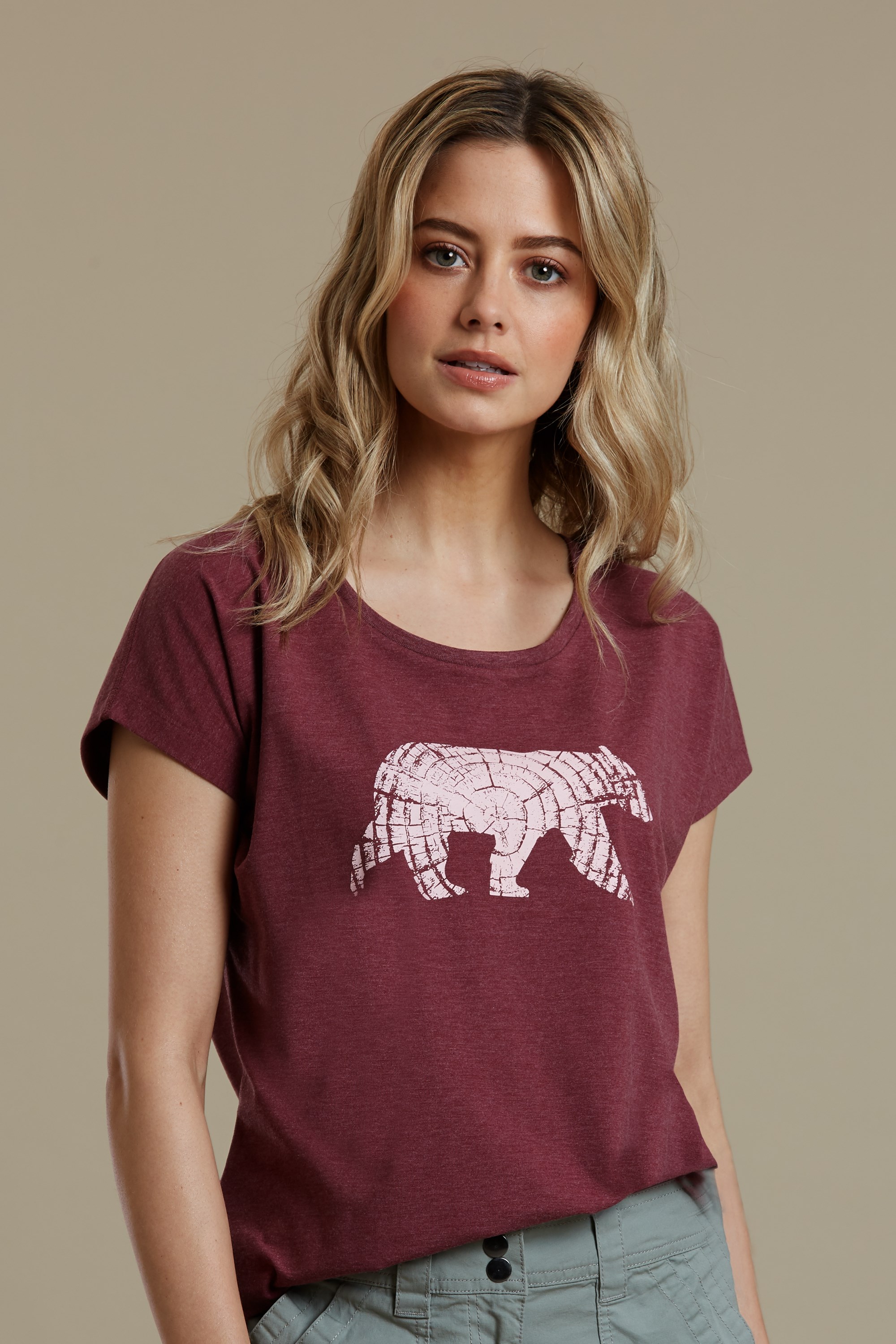 warehouse red leopard print top