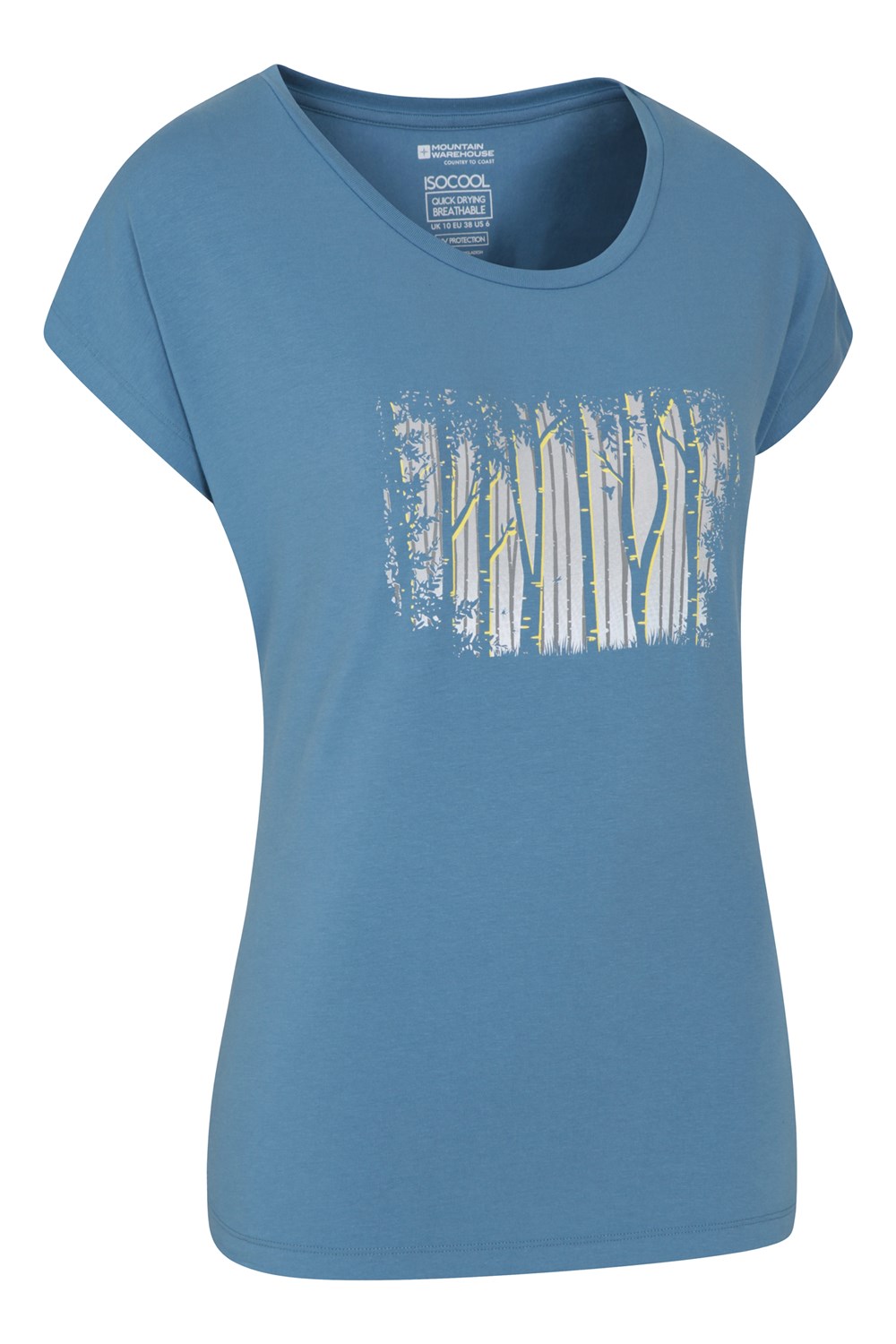Mountain Warehouse Wms Canoe Printed Womens Tee Tshirt
