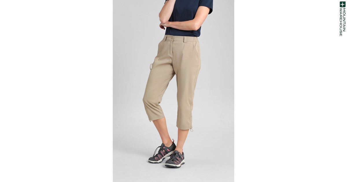 MICROFIBER FABRIC CAPRI LADIES WITH 2 SIDE POCKETS WITH 1 BACK POCKET