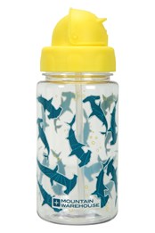 BPA-Free Shark Print Kids Bottle - 450ml