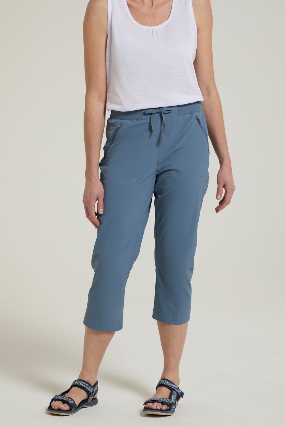 Mountain Warehouse Ladies Capri Trousers Quick Dry Lightweight Pants Womens - Picture 38 of 49