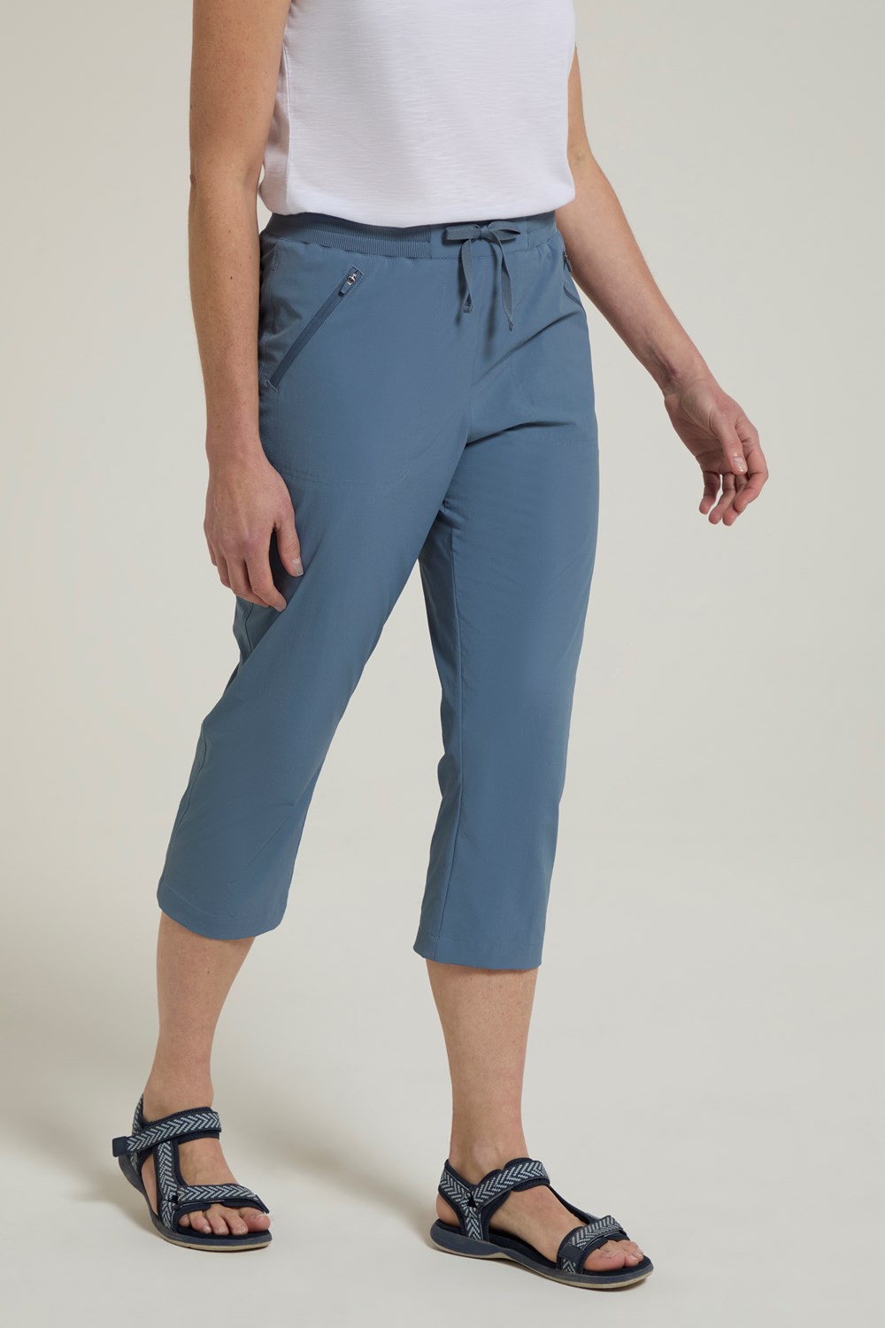 Mountain Warehouse Ladies Capri Trousers Quick Dry Lightweight Pants Womens - Picture 40 of 49