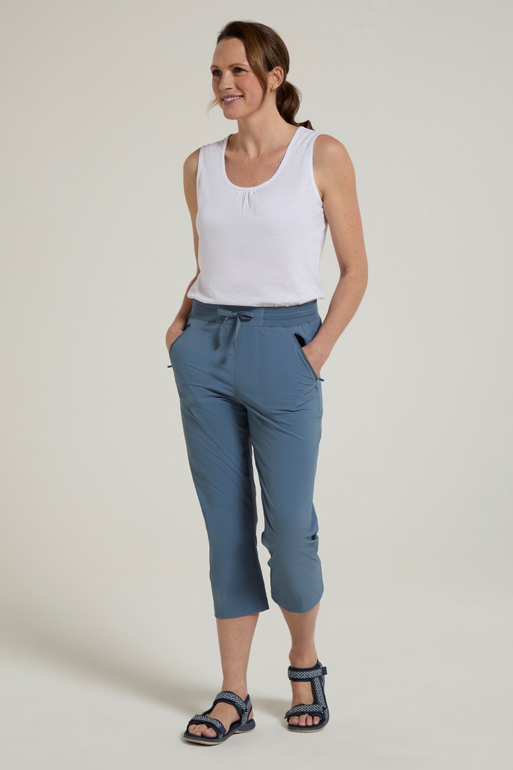 Mountain Warehouse Ladies Capri Trousers Quick Dry Lightweight Pants Womens - Picture 42 of 49