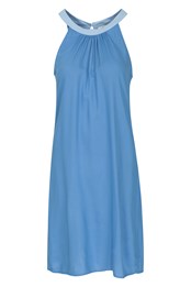Cornwall Womens Sleeveless Dress Blue