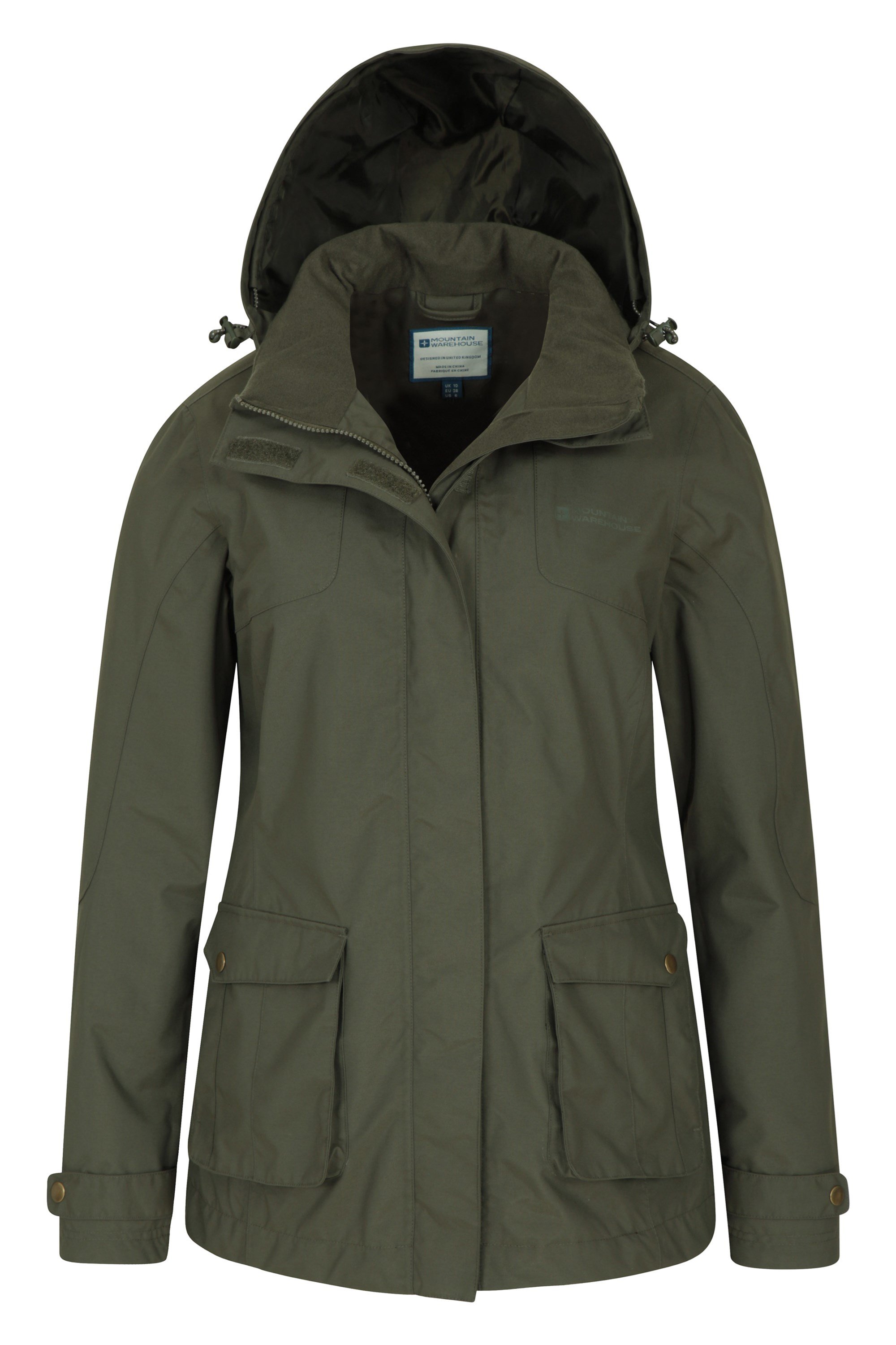 Shetland womens sales waterproof parka jacket