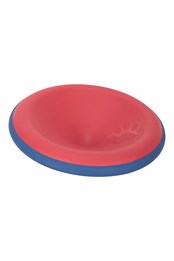 2-in-1 Dog Frisbee & Drinking Bowl Red