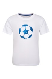 Football Sequin Kids T-Shirt