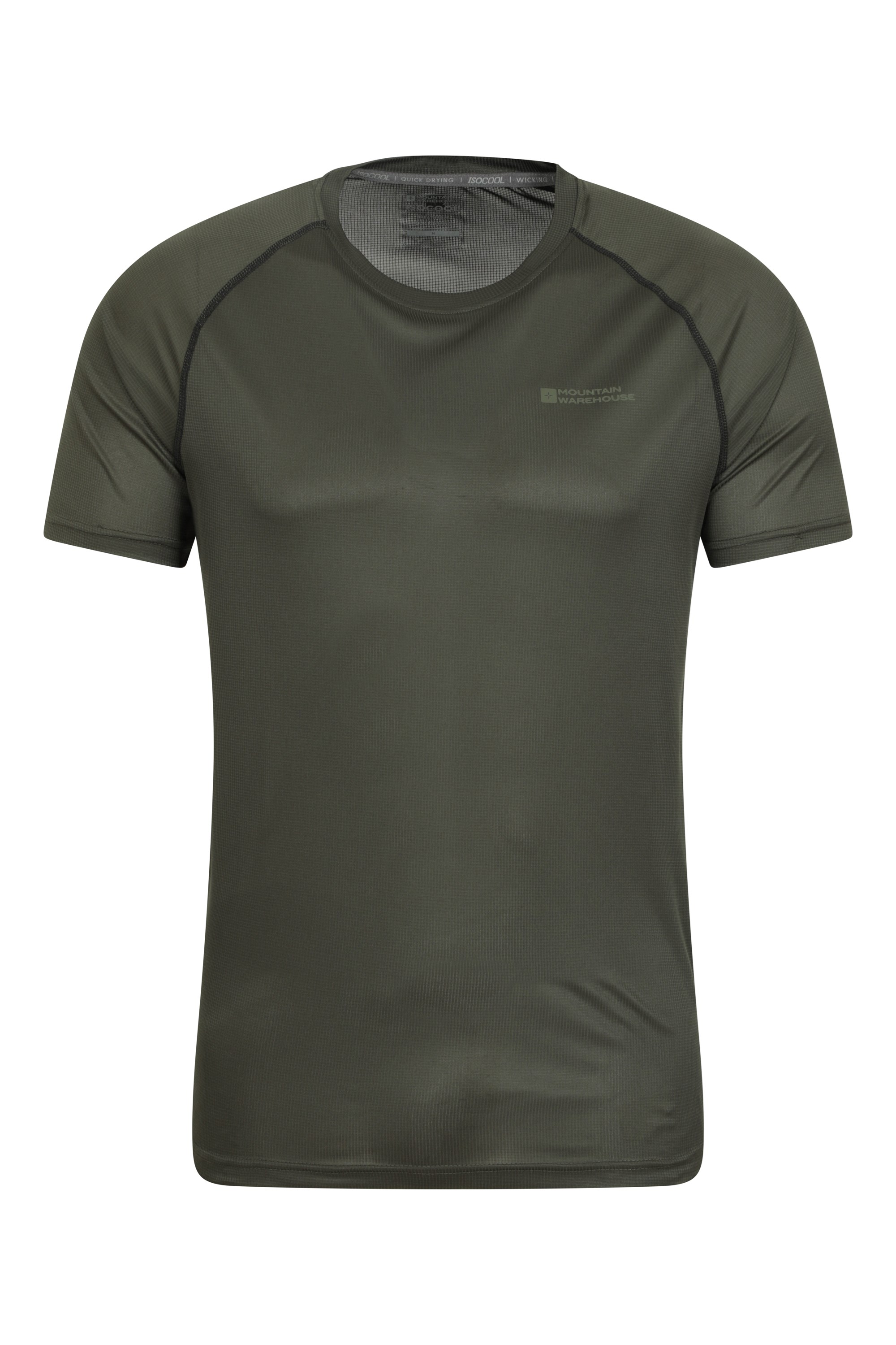Lightweight Gym Tshirt Mountain Warehouse Aero Mens Short Sleeve Tee