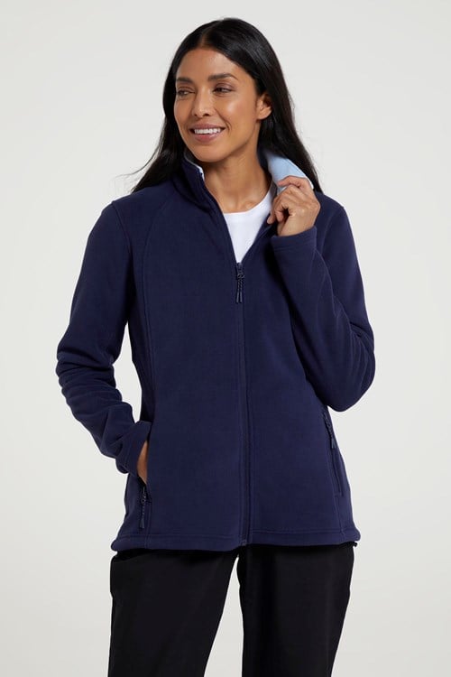 Sky Womens Full-Zip Fleece Jacket