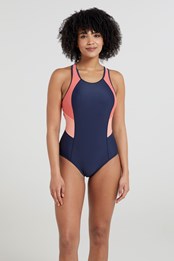 Take The Plunge Womens Swimsuit Navy