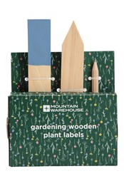 Étiquettes en bois plantes de jardin