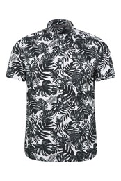 Tropical Printed Slim Fit Mens Shirt
