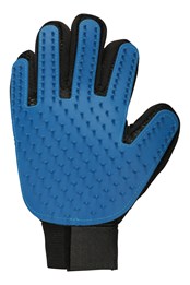 Hundebürsten-Handschuh Blau