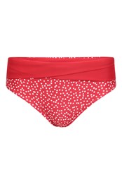 Maldives Wrap Womens Bikini Bottoms Red
