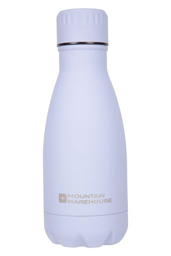 Metallic Double-Walled Water Bottle - 260ml Lilac