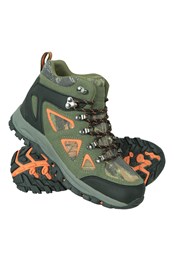 Terra Waterproof Kids Boots Khaki