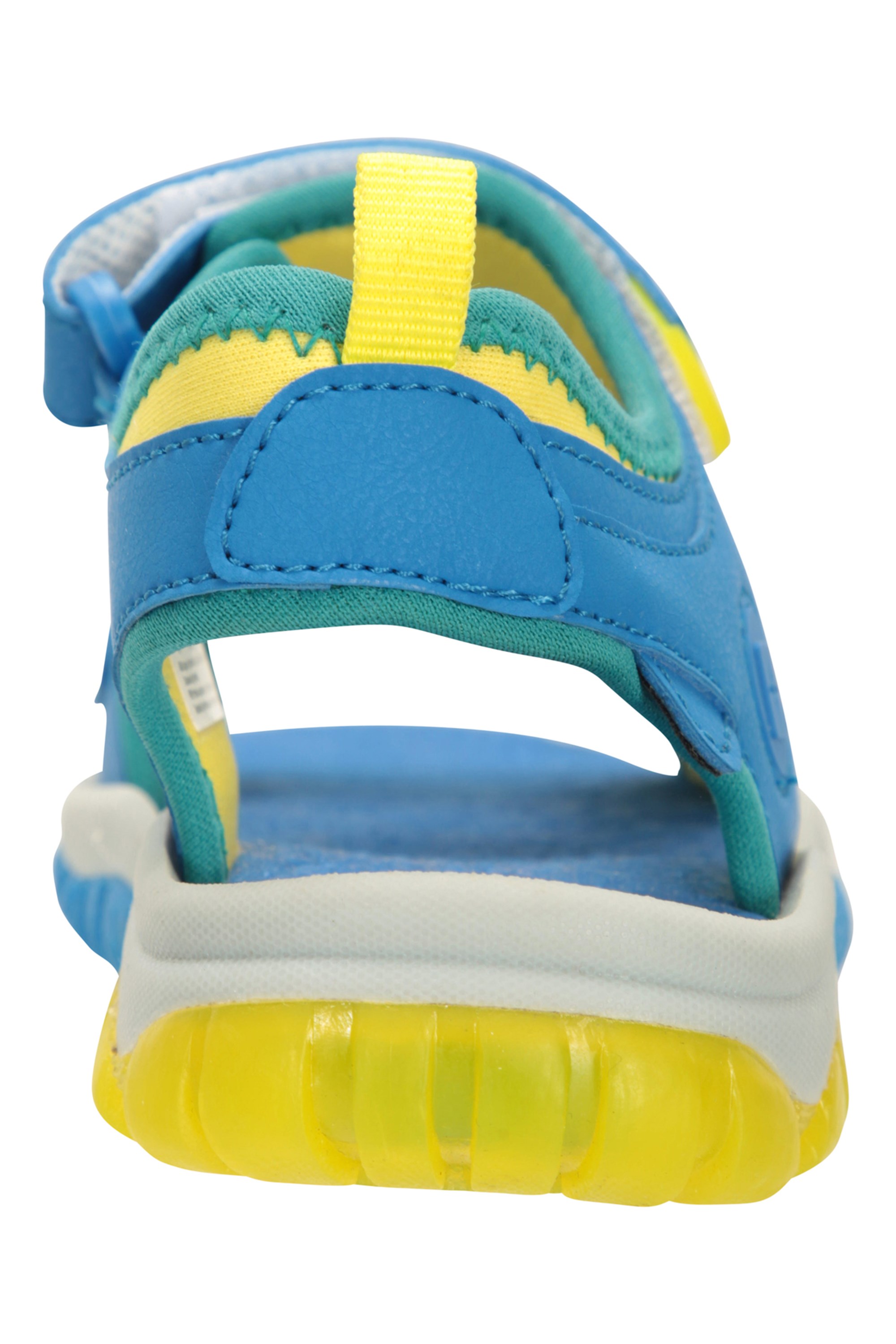 EVA Footbed Light Up Soles Synthetic Upper Best for Walking Mountain Warehouse Marine Light-Up Kids Sandals Soft Neoprene Lined Fun Design Childrens Shoes