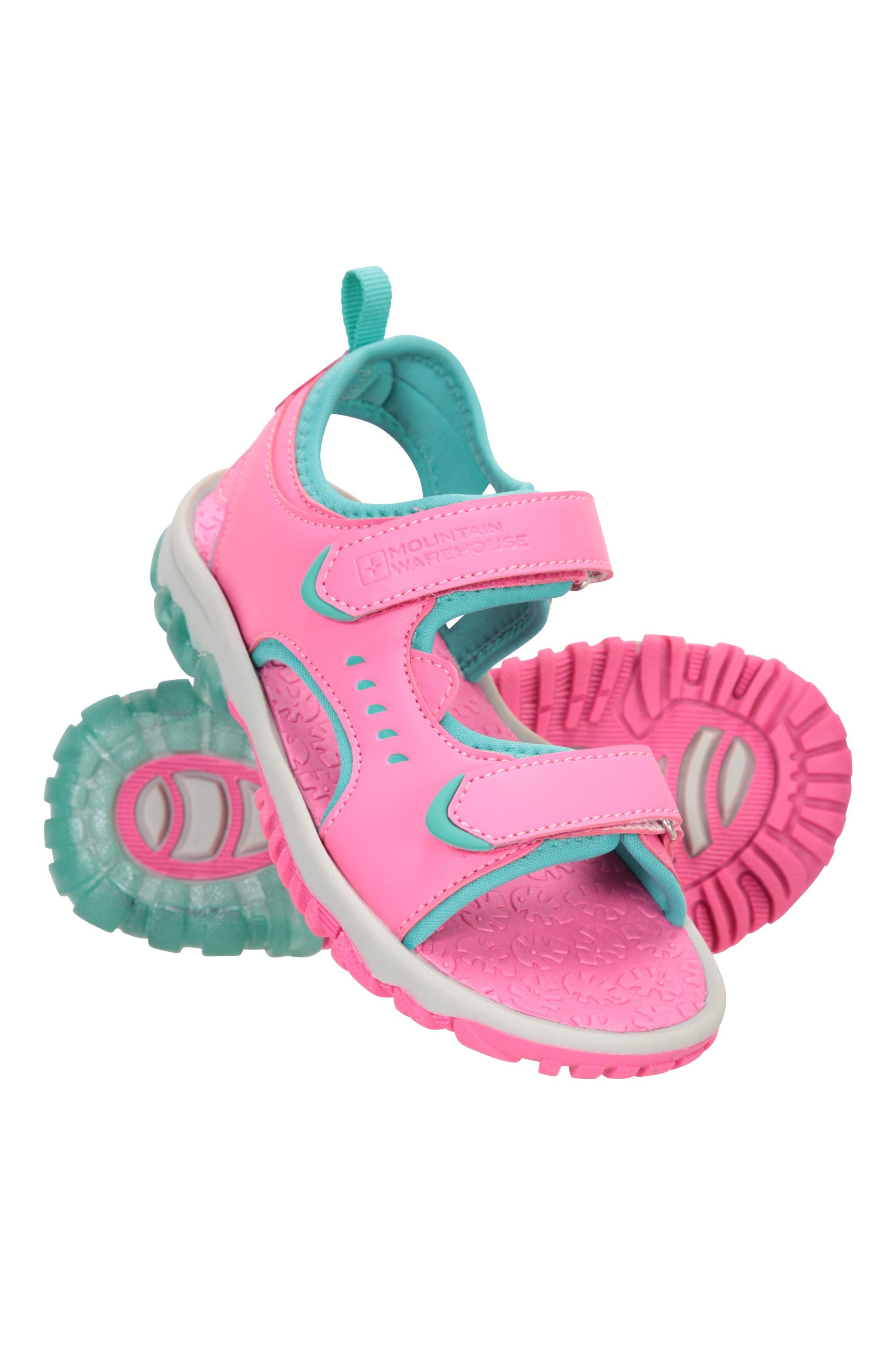 Marine Light-Up Kids Sandals - Bright Pink