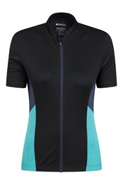 Energize Camiseta de ciclismo mujer Azul Marino