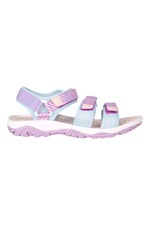 Purple WAVE KIDS 3 STRAP SANDAL Image 2