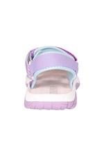 Purple WAVE KIDS 3 STRAP SANDAL Image 3