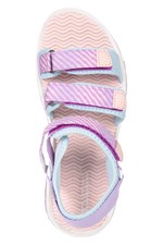 Purple WAVE KIDS 3 STRAP SANDAL Image 5