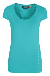 Pacesetter - odblaskowa koszulka damska Niebieski