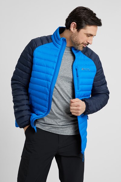 Dale Extreme Mens Down Padded Jacket - Blue