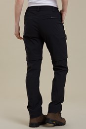 Hiker Stretch - spodnie z odpinanymi nogawkami Czarny