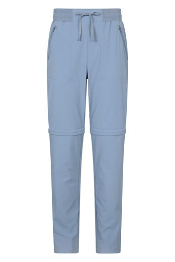 Explorer Womens Zip-Off Trousers Blue