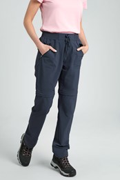 Explorer Damen-Hose mit abnehmbaren Beinen Marine