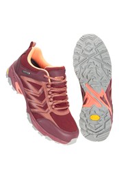 Pace Rival Extreme Womens Vibram Waterproof Trail Shoes Burgundy