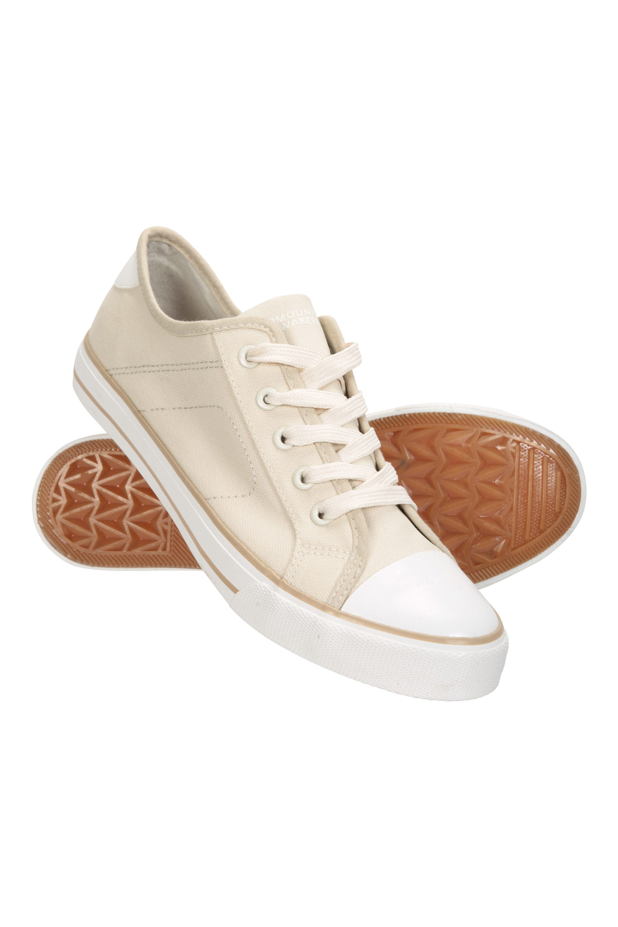 Womens Canvas Plimsoll Trainers 