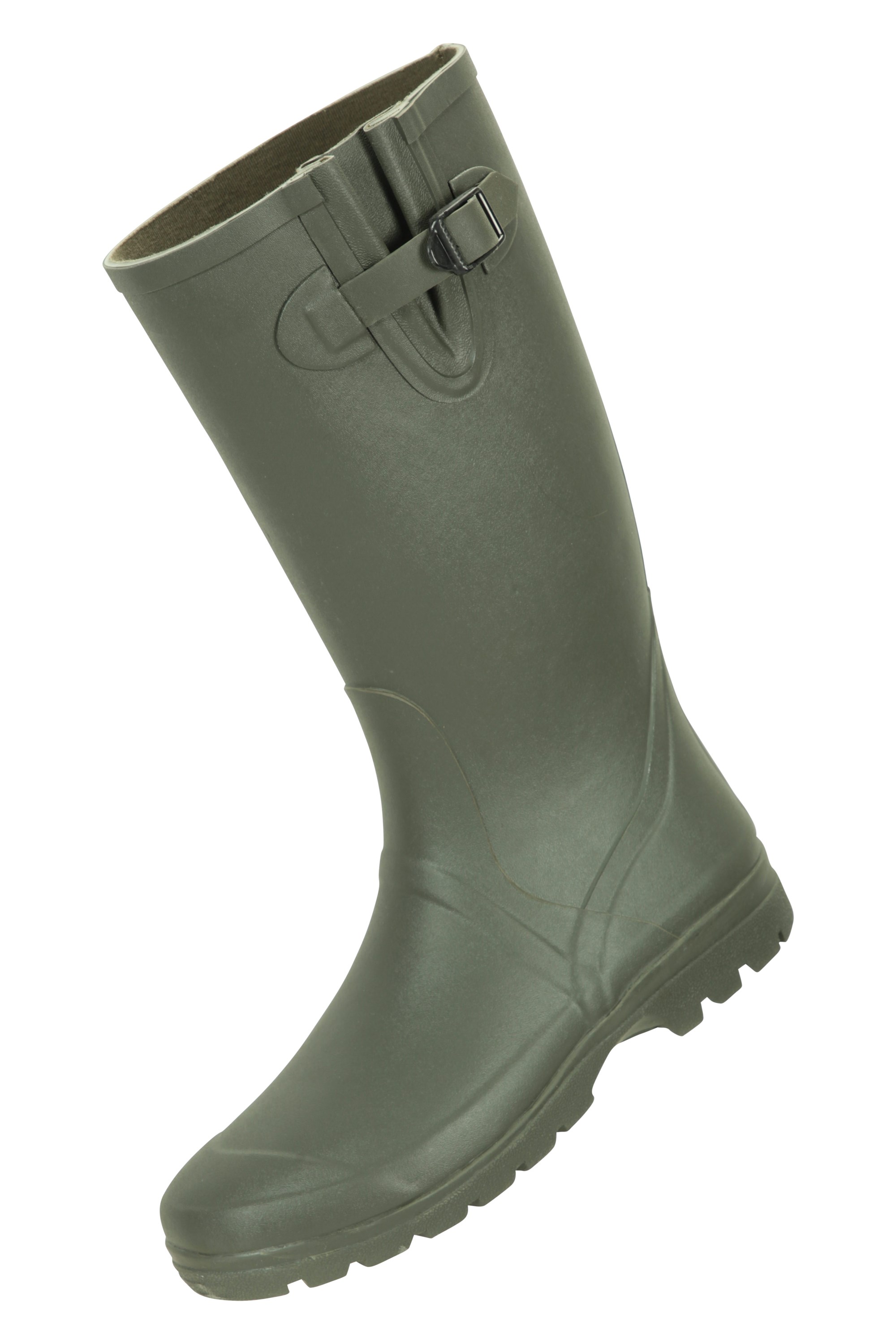 Mountain Warehouse Mens Wellies Cotton Lined Wellington Boots Waterproof Wellys 