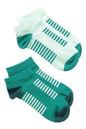 Seamless Womens Running Socks 2-Pack
