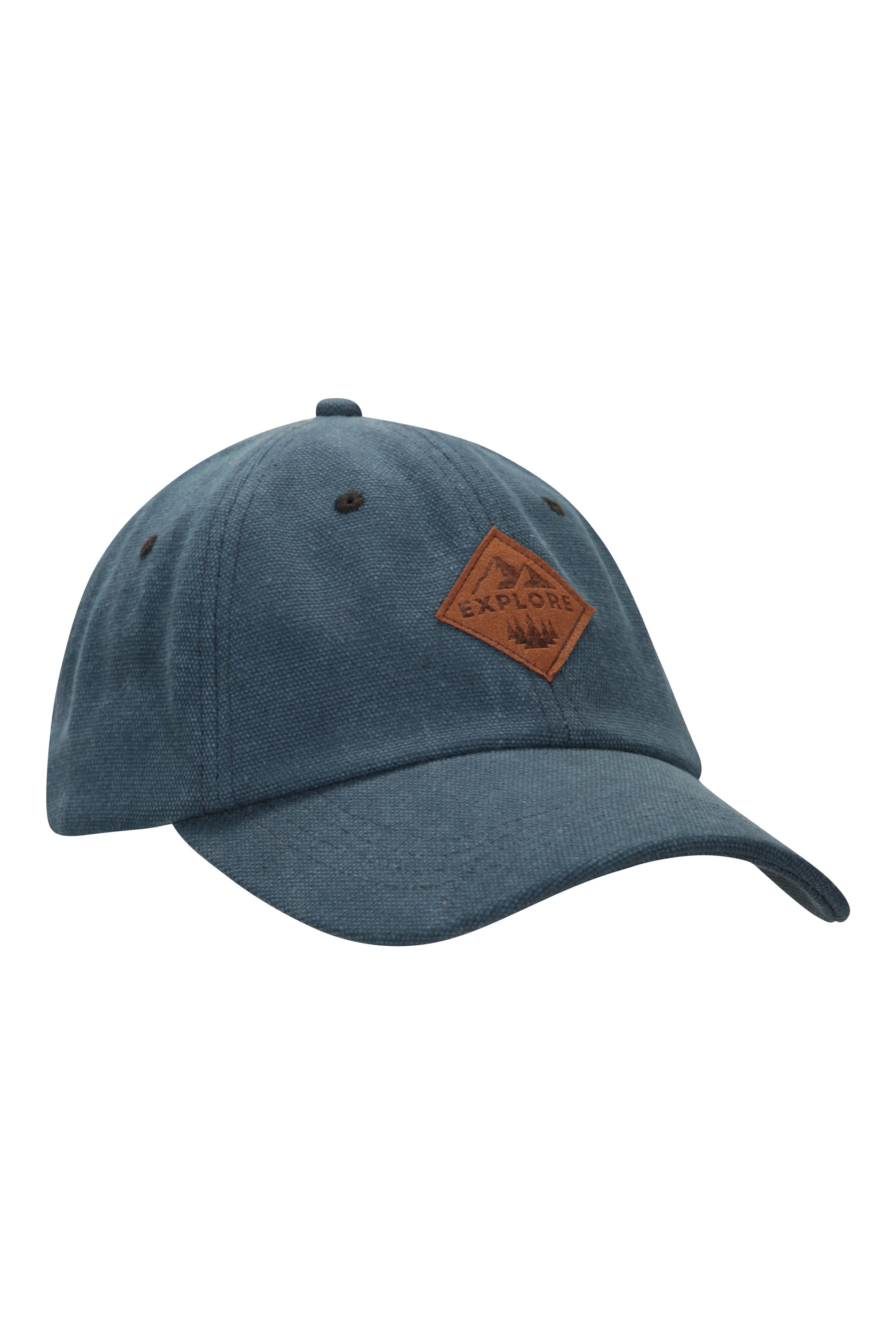 Lightweight Grey Twill Design 100% Cotton Cap Hat Mountain Warehouse Mens Baseball Cap