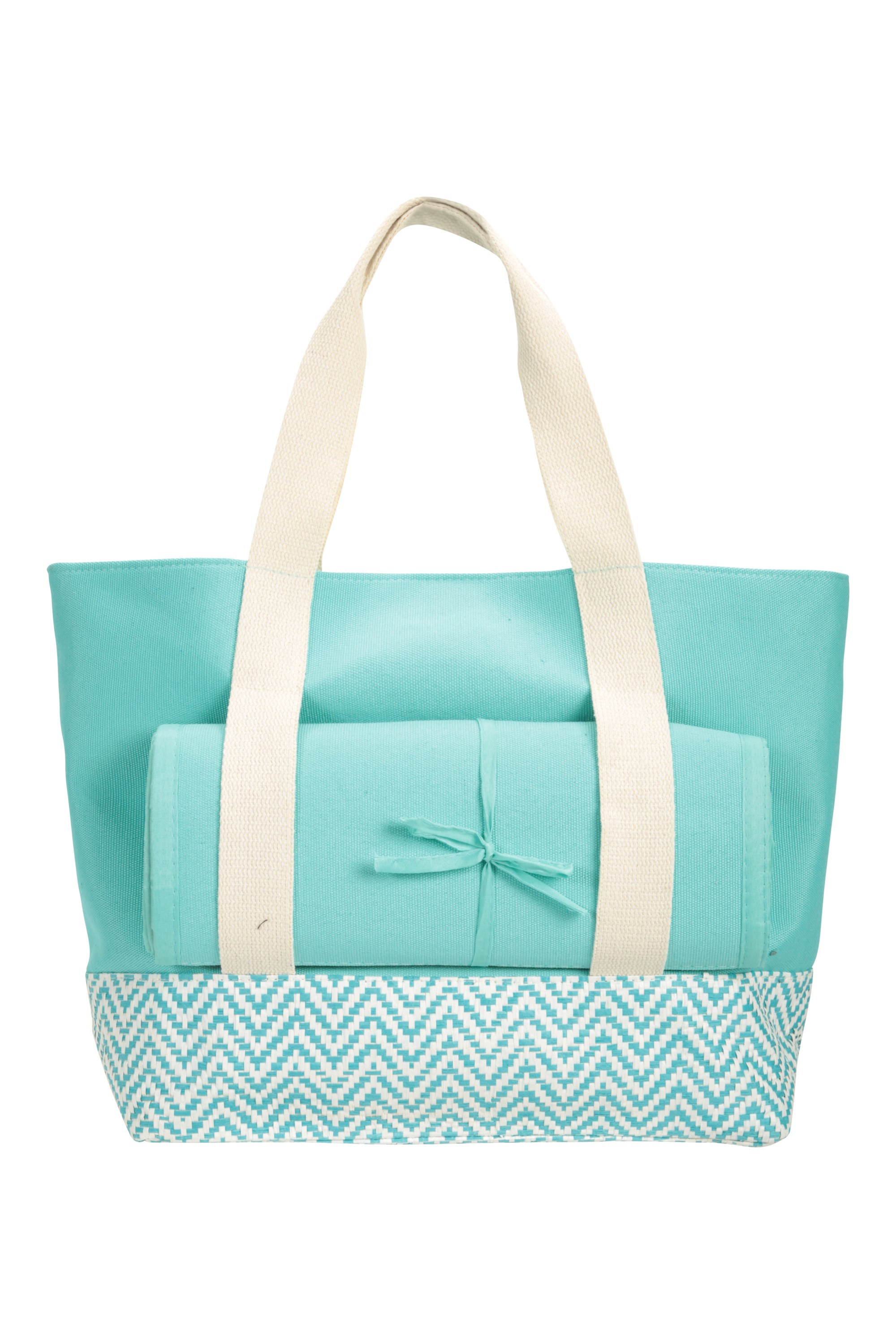 beach bag with mat