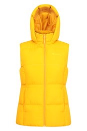 Astral Womens Padded Gilet Yellow