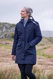 Oak Womens Waterproof Padded Parka Navy