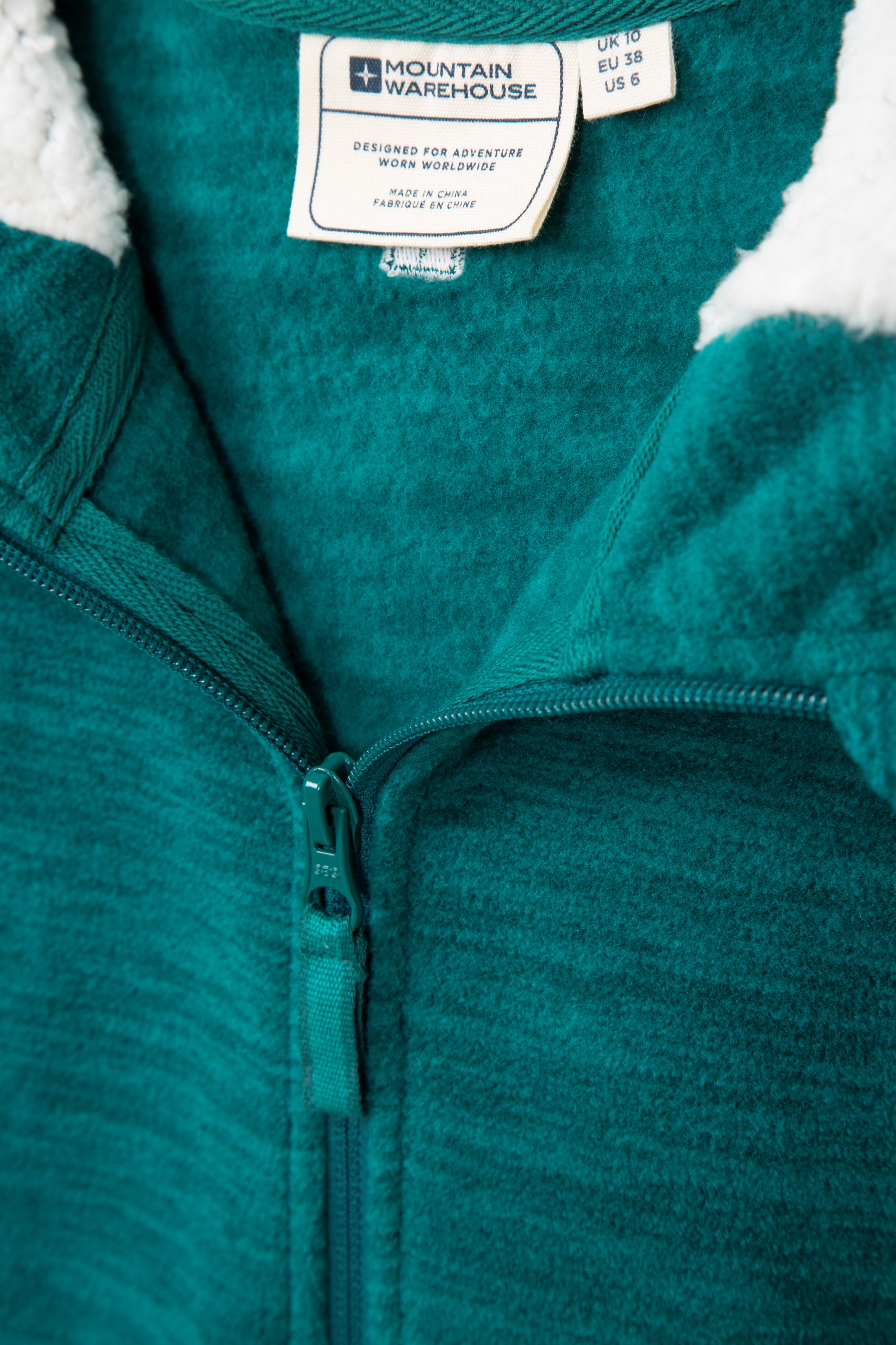 Mountain Warehouse Nevis Womens Fur Lined Hoodie Warm Winter Sweater