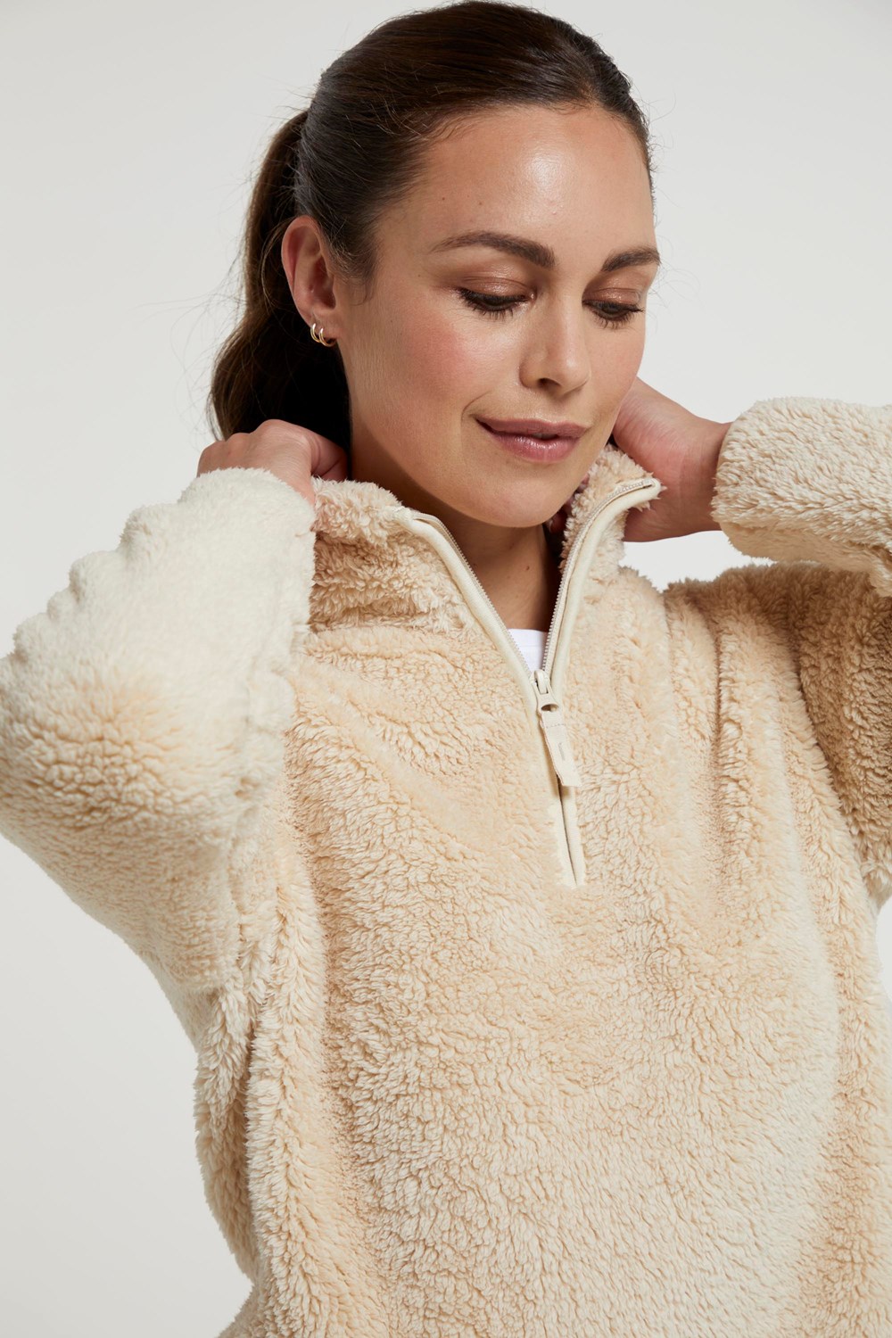 Suéter de invierno Mountain Warehouse de peluche para mujer polar cálido transpirable - Imagen 18 de 114