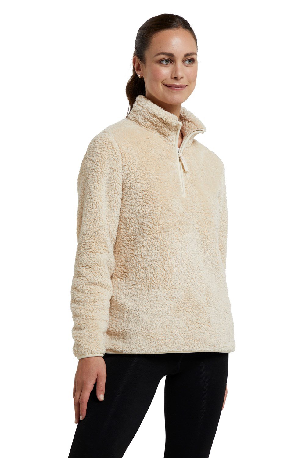 Mountain Warehouse Teddy Womens Fleece Ladies Warm Breathable Winter Sweater - Picture 23 of 70