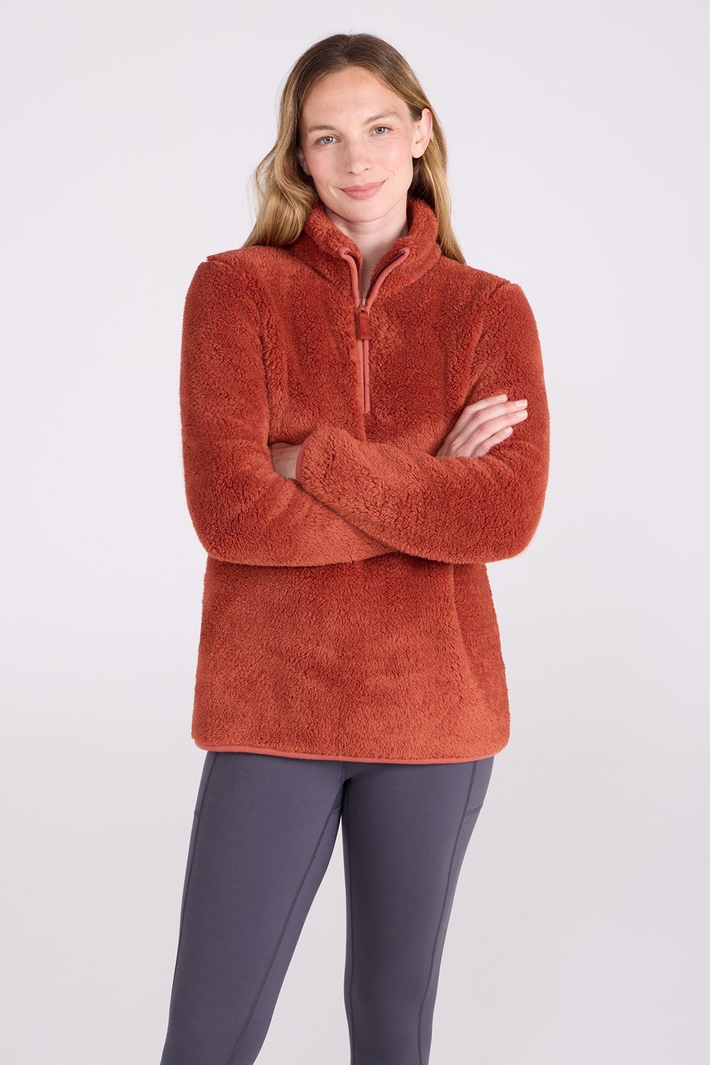 Suéter de invierno Mountain Warehouse de peluche para mujer polar cálido transpirable - Imagen 62 de 114