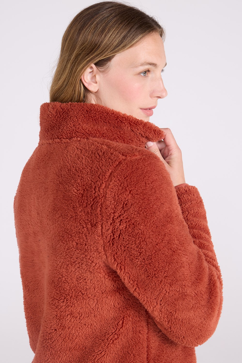 Suéter de invierno Mountain Warehouse de peluche para mujer polar cálido transpirable - Imagen 65 de 114