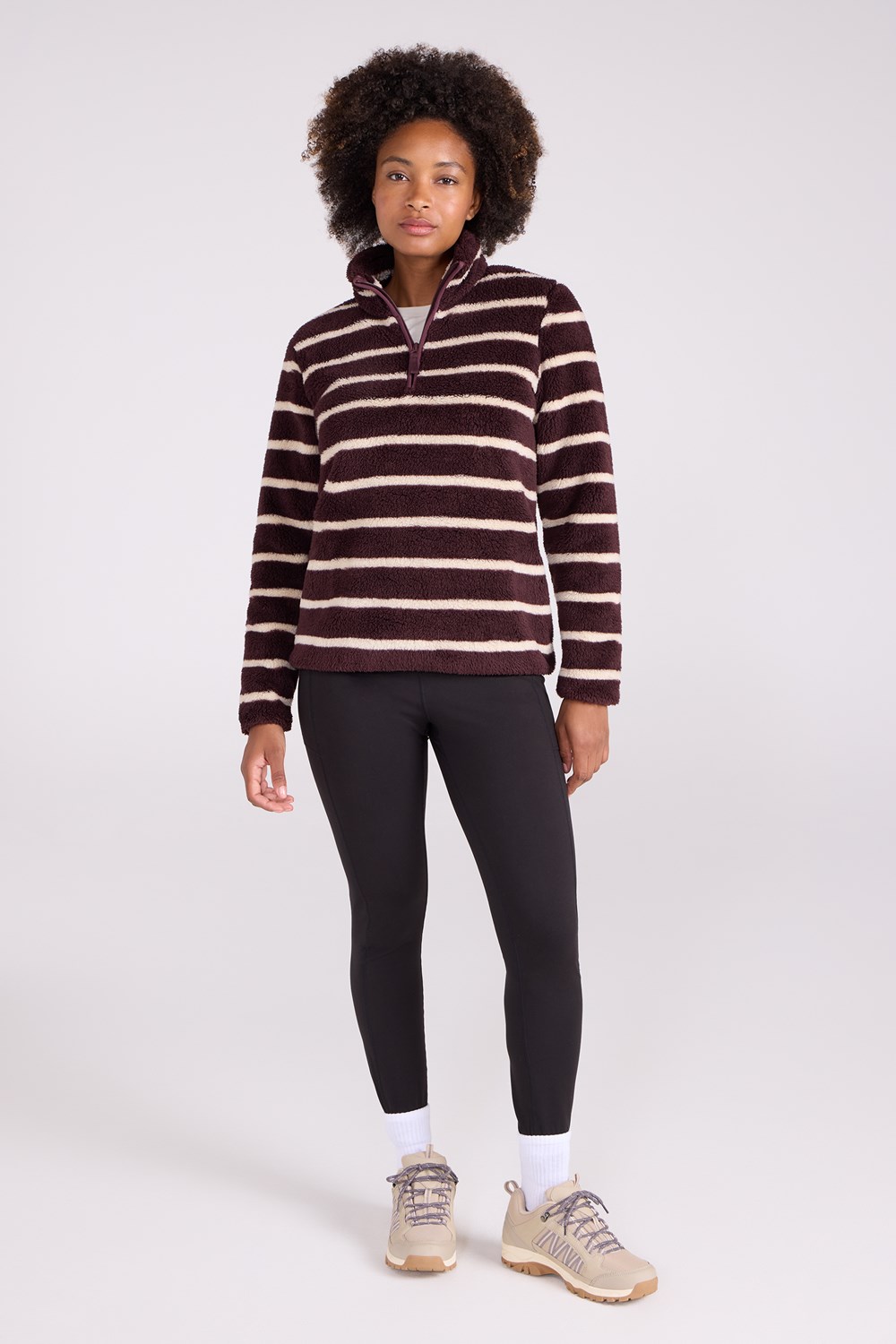 Suéter de invierno Mountain Warehouse de peluche para mujer polar cálido transpirable - Imagen 45 de 114