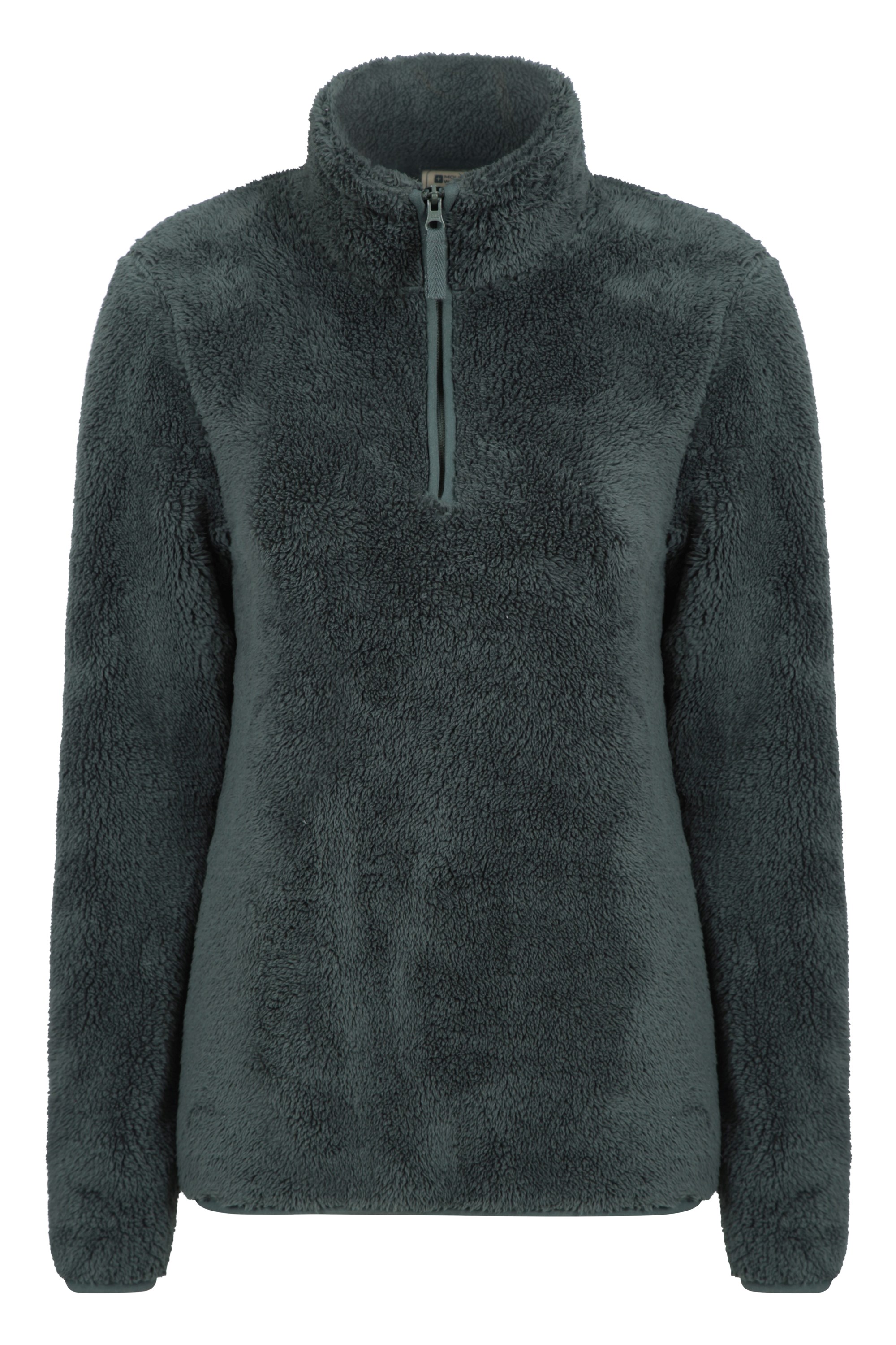 Mountain Warehouse Teddy Womens Half-Zip Fleece - Navy | Size 12