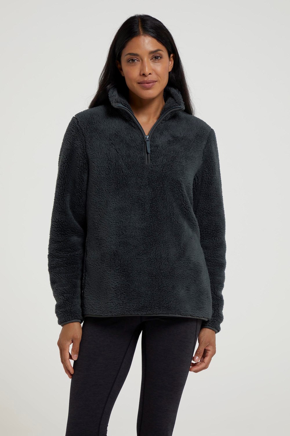 Suéter de invierno Mountain Warehouse de peluche para mujer polar cálido transpirable - Imagen 88 de 114